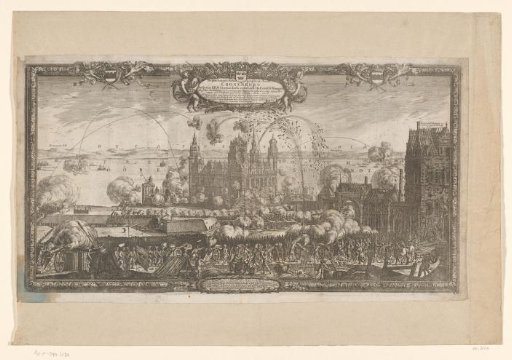 View of the Siege of Kronborg Castle by the Swedes, 1658
