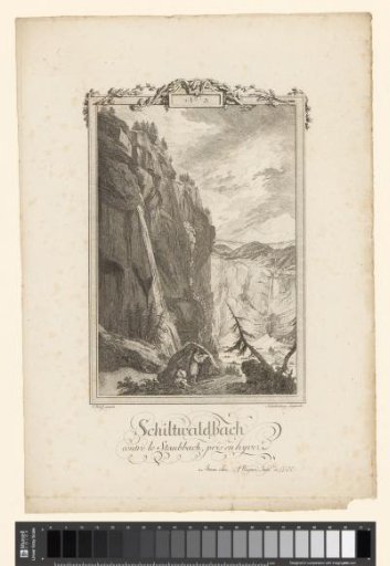 View of the Staubbach Falls