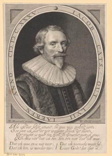 Portrait of Jacob Cats at the Age of 57
