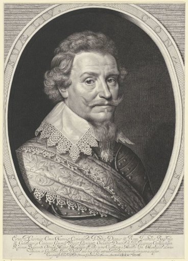 Portrait of Ernest Casimir, Count of Nassau-Dietz