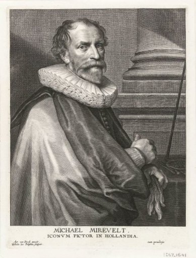 Portrait of Michiel Jansz. van Mierevelt