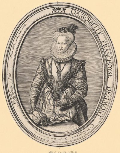 Portrait of Françoise van Egmond