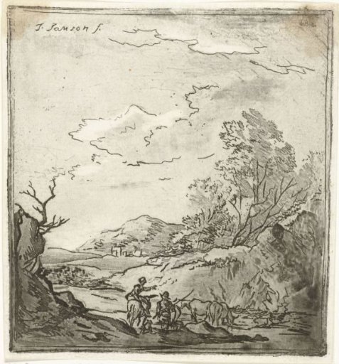 Landscape with Rider and Shepherd