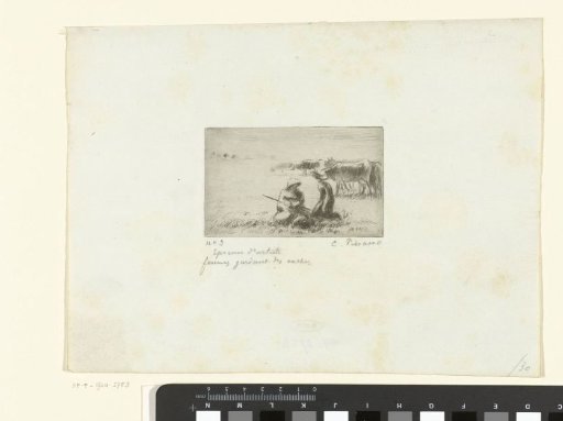 Two Women Herding the Cows