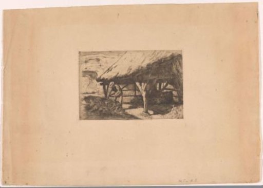 Farmhouse with Hay Barn