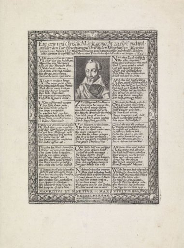 Portrait of Maurits, Prince of Orange