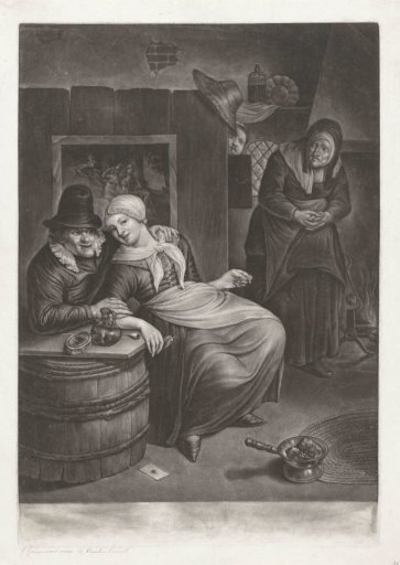 Tavern Scene with a Couple