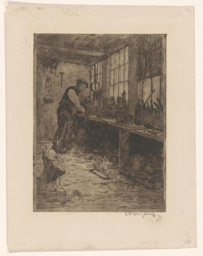 Man in a workshop