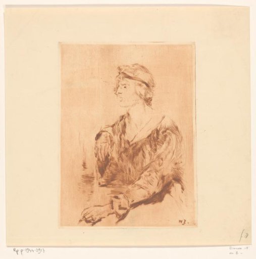 Seated woman