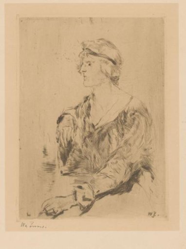 Seated woman