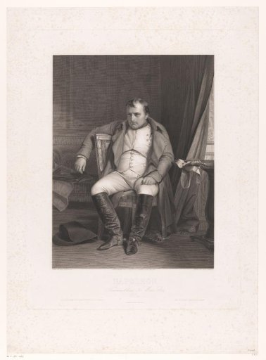 Portrait of Napoleon I Bonaparte at Fontainebleau