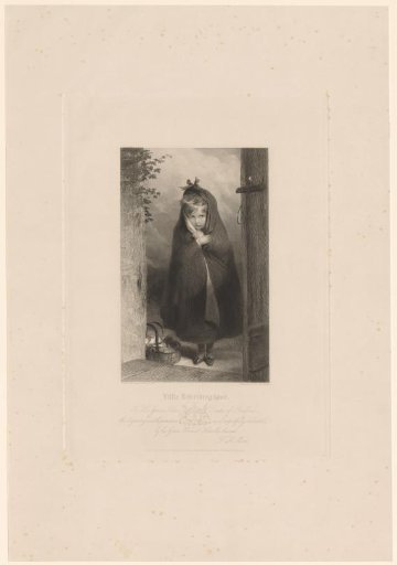 Little Red Riding Hood in the Doorway
