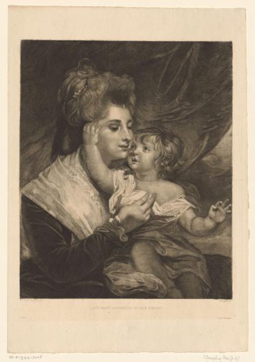Portrait of Mary Ellen Dashwood with her Child
