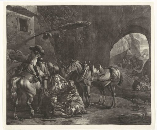 Horseman at an Inn