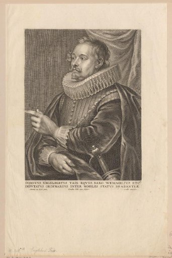 Portrait of Engelbert Tajé, Baron of Wemmel