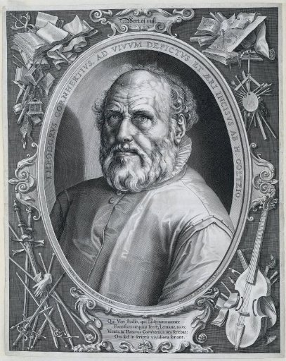 Portrait of Dirck Volckertsz Coornhert