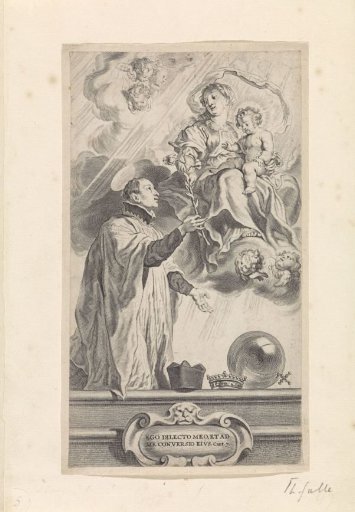 Mary with the Child appears to Saint Aloysius Gonzaga