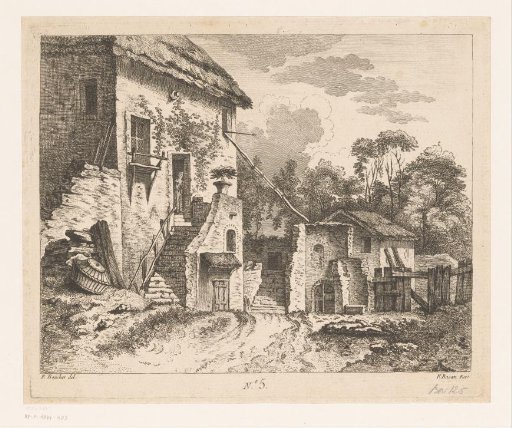 Landscape with a country house