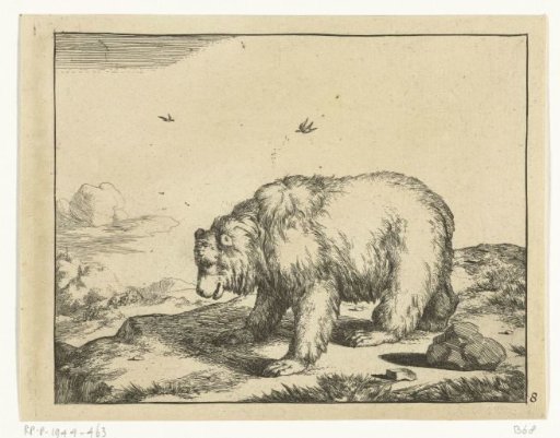 Standing Bear, in Profile