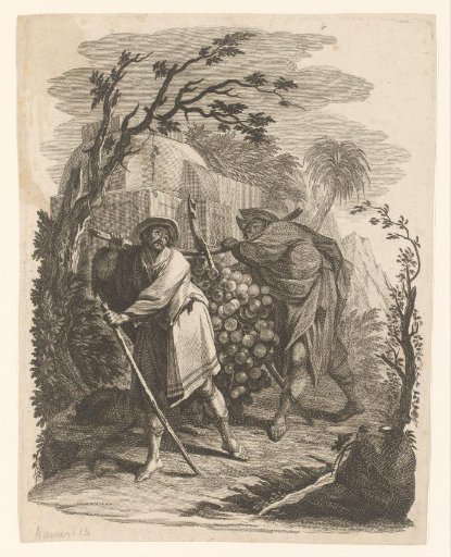 Return of the scouts from Canaan
