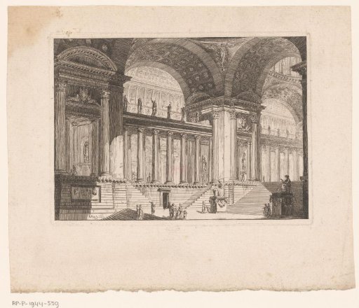 Interior of a palace or temple