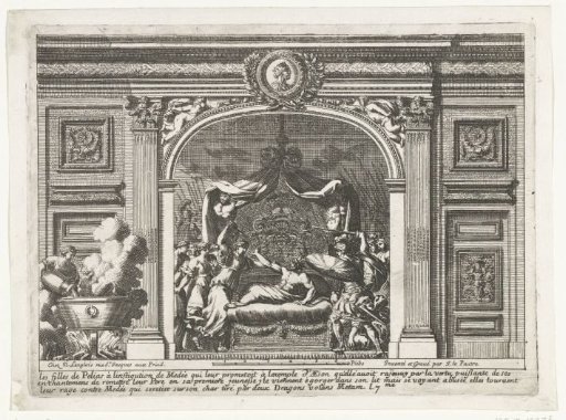 Alcove with Pelias
