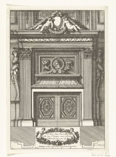 Lower Section between Two Double Corinthian Columns