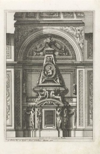 Tomb Monument in a Niche in a Chapel