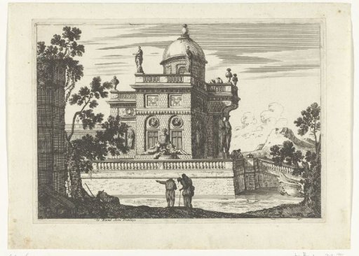 Garden Pavilion with Dome