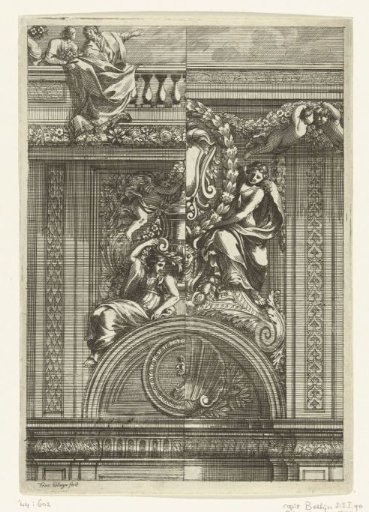 Decoration of Wall and Cornice