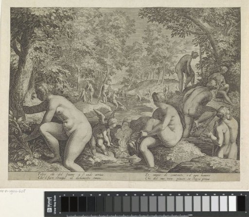 Bathing Women and Men