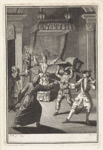 Fight in a Bedchamber