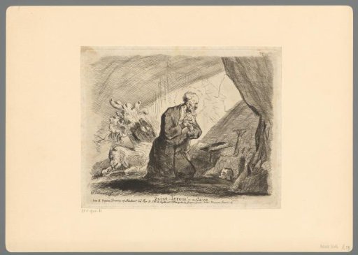 Saint Jerome Kneeling in Prayer