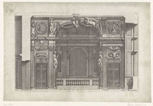 Wall Division with Corinthian Pilasters