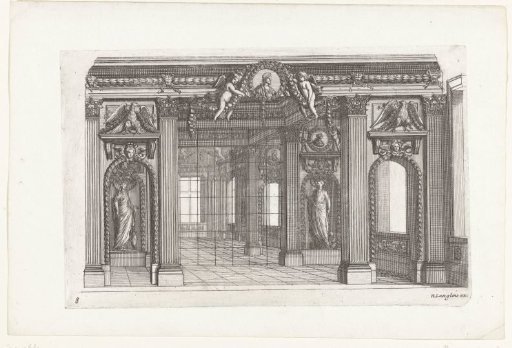 Wall Division with Corinthian Pilasters
