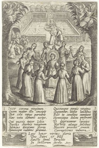 Christ Child Surrounded by Maidens