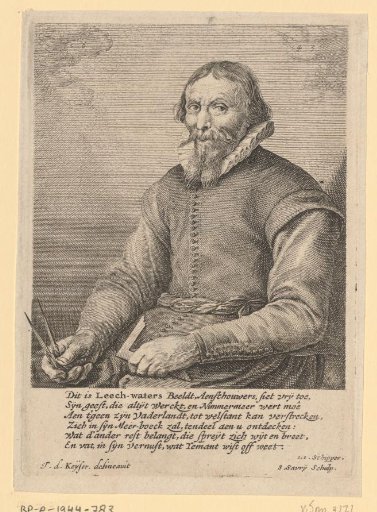 Portrait of Jan Adriaensz. Leeghwater