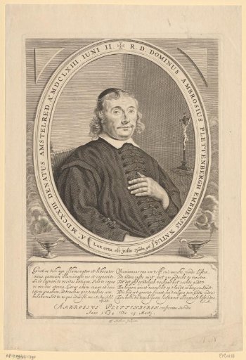 Portrait of Ambrosius Plettenbergh