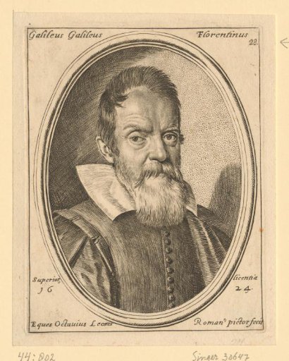 Portrait of Galileo Galilei