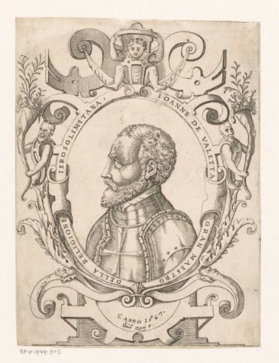 Portrait of Jean de la Valette, Grand Master of the Order of Malta