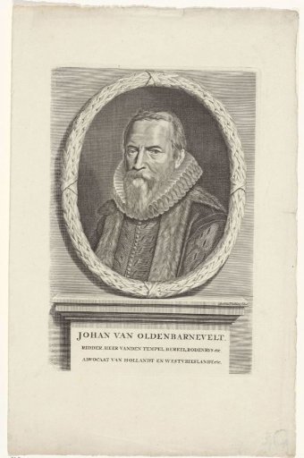 Portrait of Johan van Oldenbarnevelt