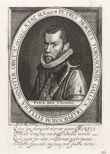 Portrait of Petrus Moraeus aged 45