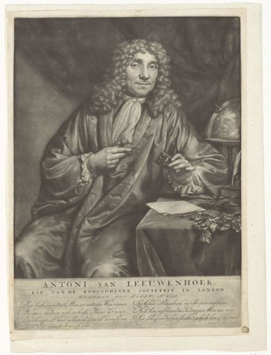 Portrait of Anthony van Leeuwenhoek