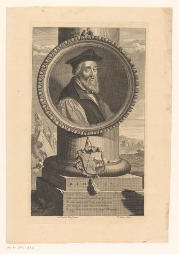 Portrait of Nicolas Ridley