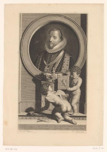 Portrait of James I of England