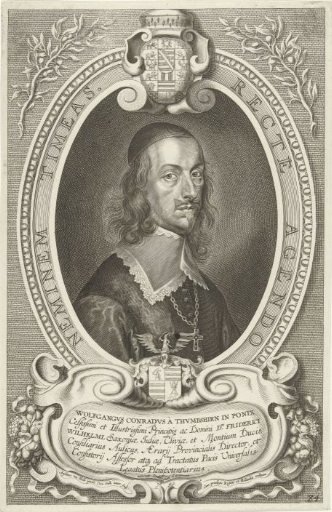 Portrait of Wolfgang Konrad von Thumbshirn auf Ponitz
