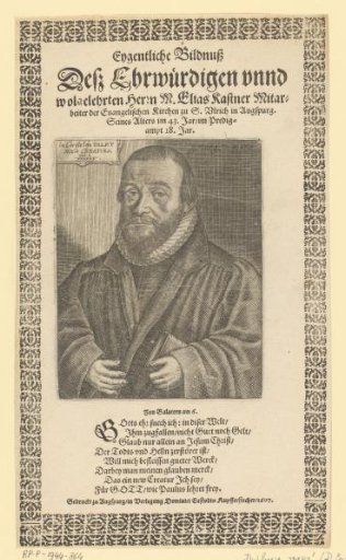 Portrait of Elias Kastner