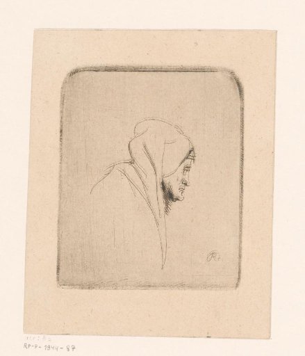 Head of a woman