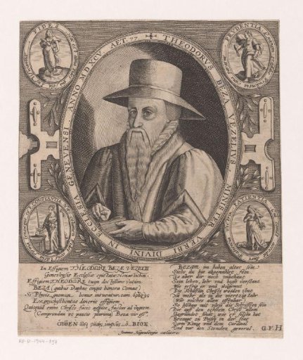 Portrait of Theodor Beza