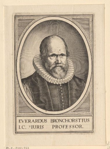 Portrait of Everard van Bronkhorst